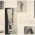 Unfolded catalog for Isamu Noguchi Exhibition, Museum of Modern Art, Kamakura, Japan, 1952 (verso)