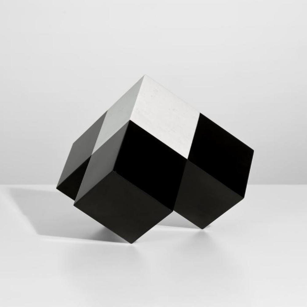 Model for Twin Sculpture for Bayerische Vereins Bank, Munich, image 1