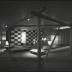 Installation view of Space of Akari & Stone, Yurakucho Art Forum (Seibu Museum of Art), February 9, 1985 – February 20, 1985.
