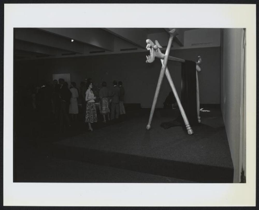 Installation view of "Noguchi's Imaginary Landscapes," Walker Art Center, April 23, 1978 - June 18, 1978.