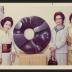 Guests with Black Sun at exhibition opening, Minami Gallery, 1973