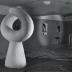 Exhibition photograph: Isamu Noguchi, Mitsukoshi Department Store (August 18 - 27, 1950) - Photograph: Isamu Noguchi