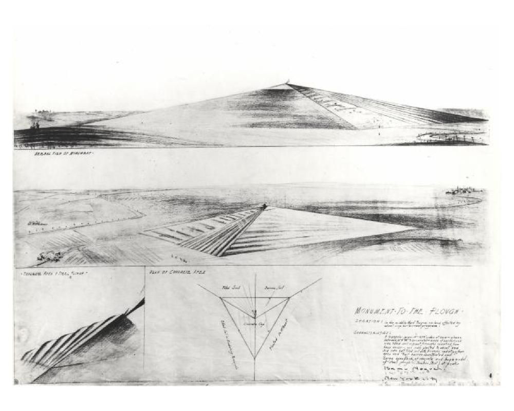 Study for Monument to the Plow