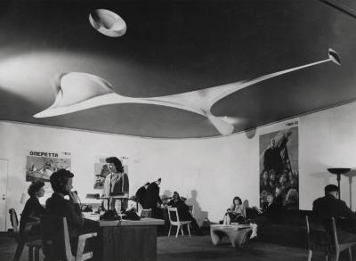Interior for Time & Life Building Waiting Room and Reception Area, 1 Rockefeller Plaza, New York (CR 268)