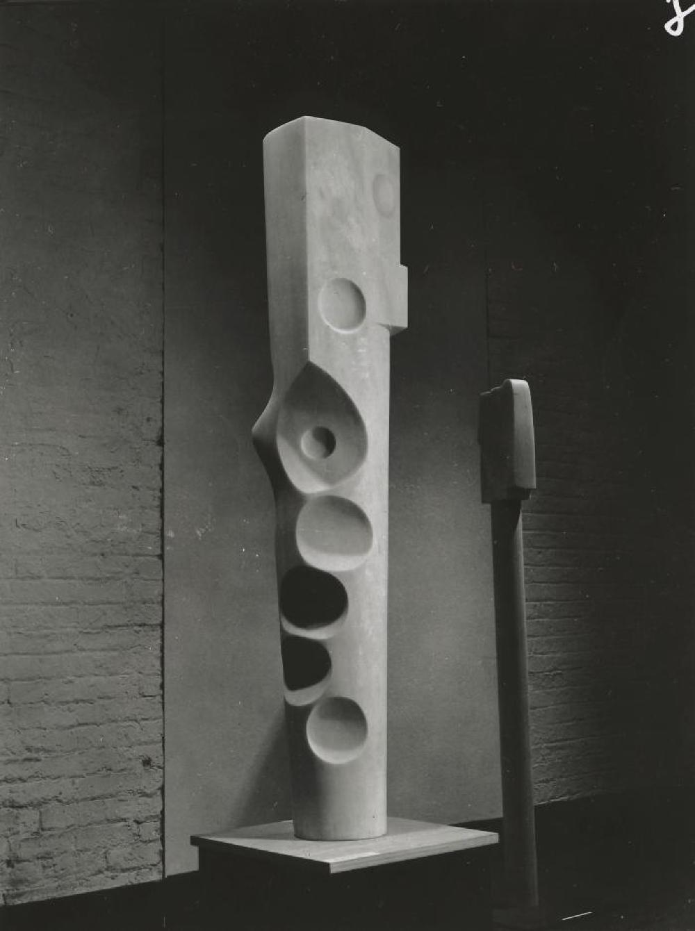 Figure Portion of Composition for Arrivals Building, Idlewild Airport