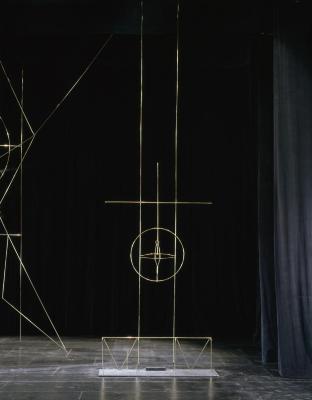 Stage Left Elevation with Cross