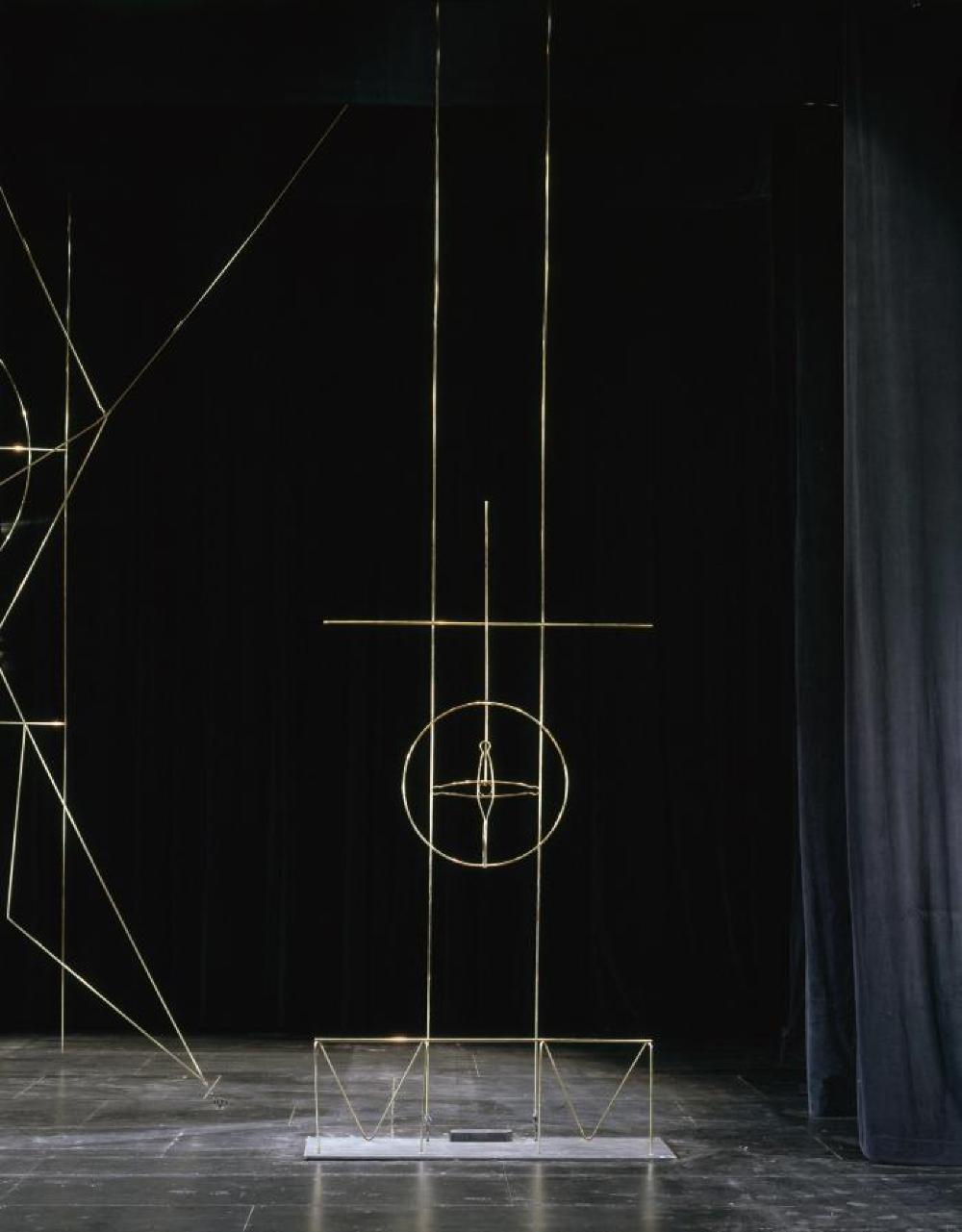 Stage Left Elevation with Cross