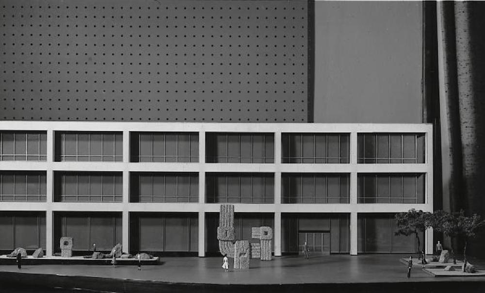 Model for First National Bank of Fort Worth Plaza (Fort Worth, Texas)