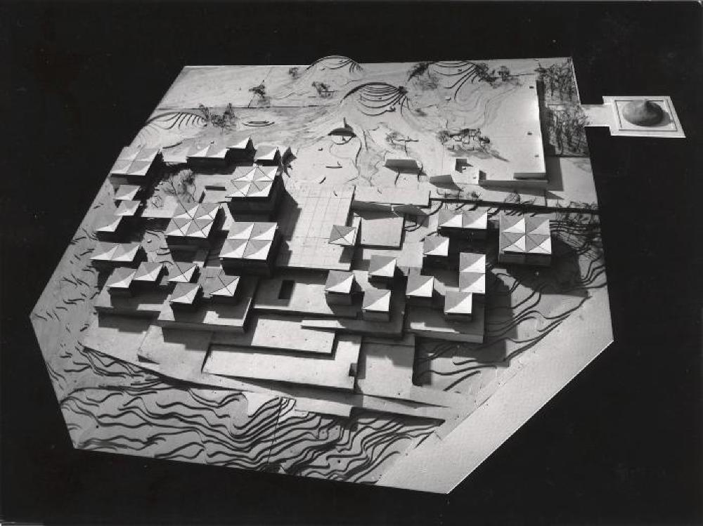 Model for Billy Rose Sculpture Garden
