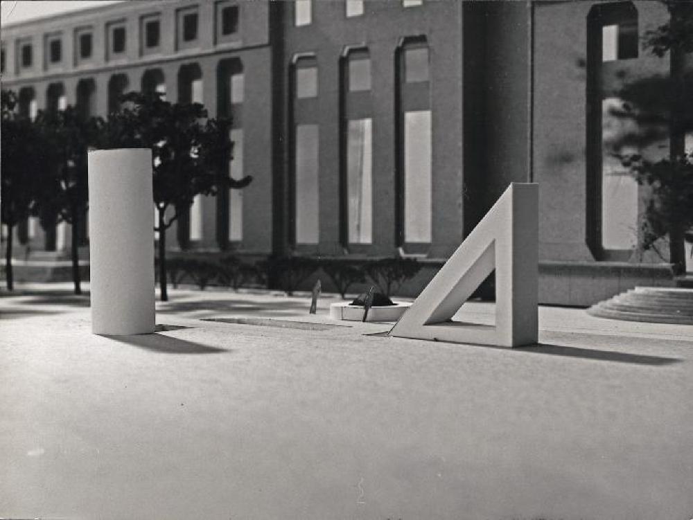Project for a Courtyard at M.I.T.