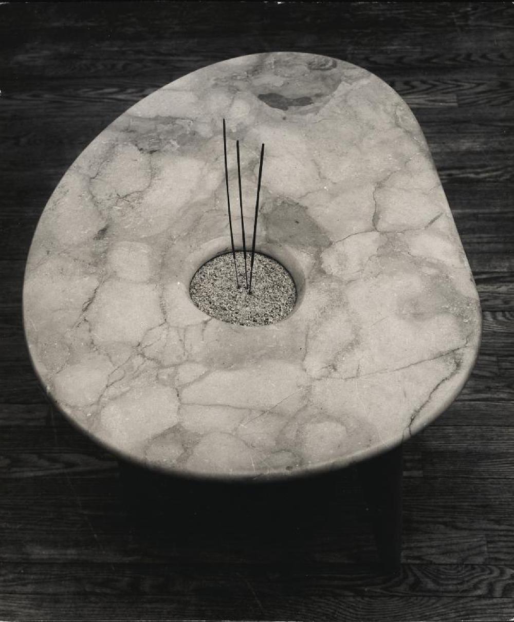 Marble-Topped Coffee Table, image 3