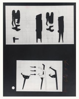 Worksheets for Sculpture "Strange Bird"