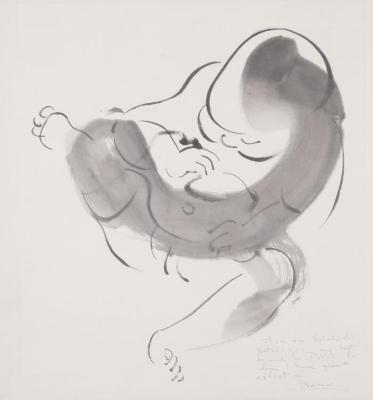 Peking Brush Drawing