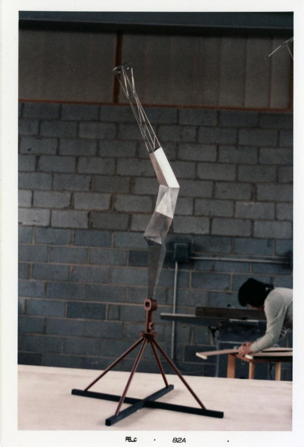 Model for Bolt of Lightning...Memorial to Ben Franklin, image 13