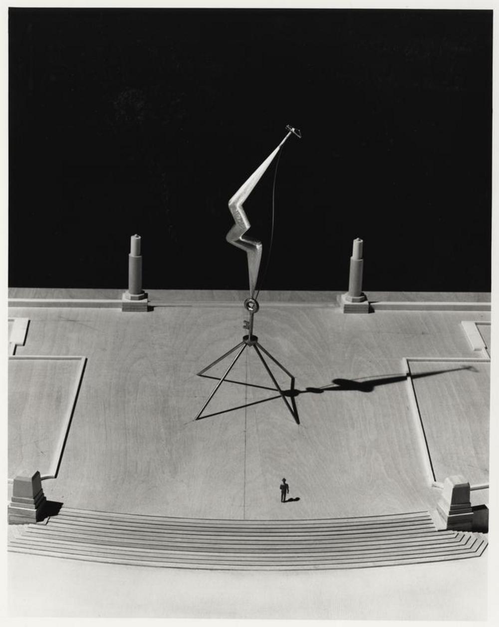 Model for Bolt of Lightning...Memorial to Ben Franklin, image 2