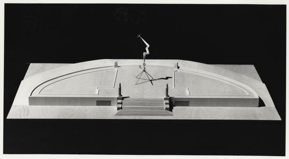 Model for Bolt of Lightning...Memorial to Ben Franklin, image 5