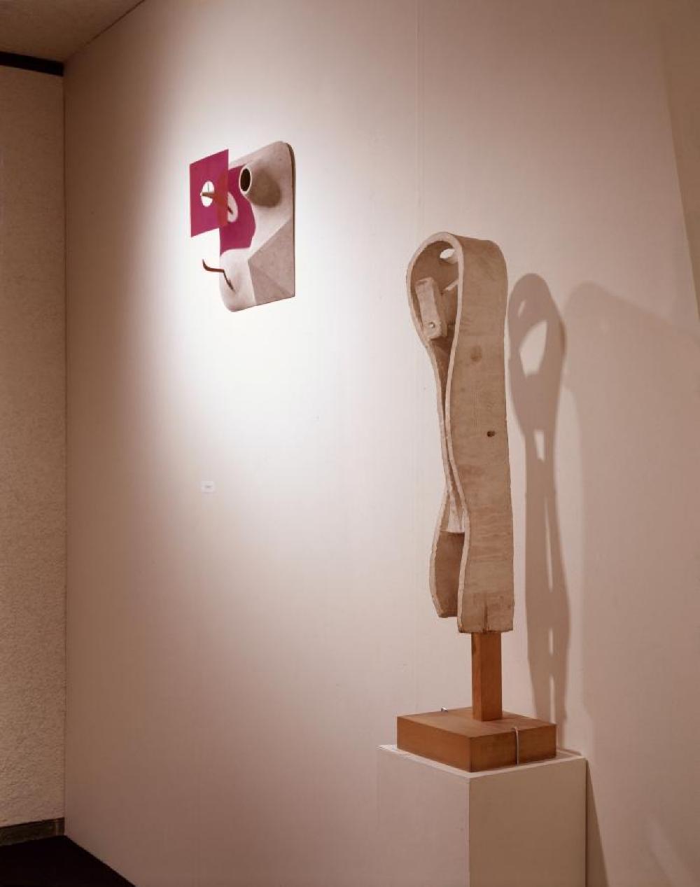 Installation view of "Isamu Noguchi," Whitney Museum of American Art, April 17, 1968 - June 16, 1968.