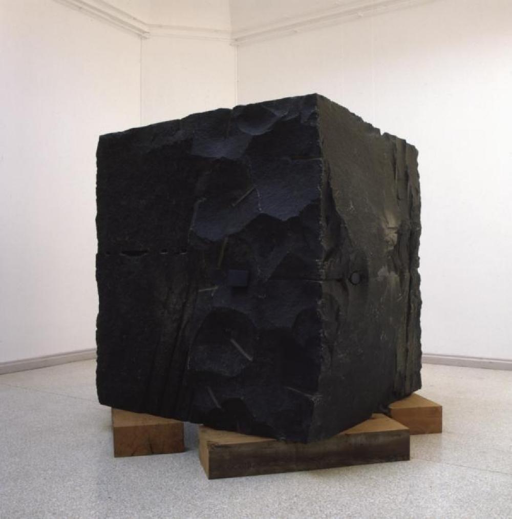 Installation view of "Isamu Noguchi:  What is Sculpture?," 1986 Venice Biennale, June 29, 1986 - September 28, 1986.