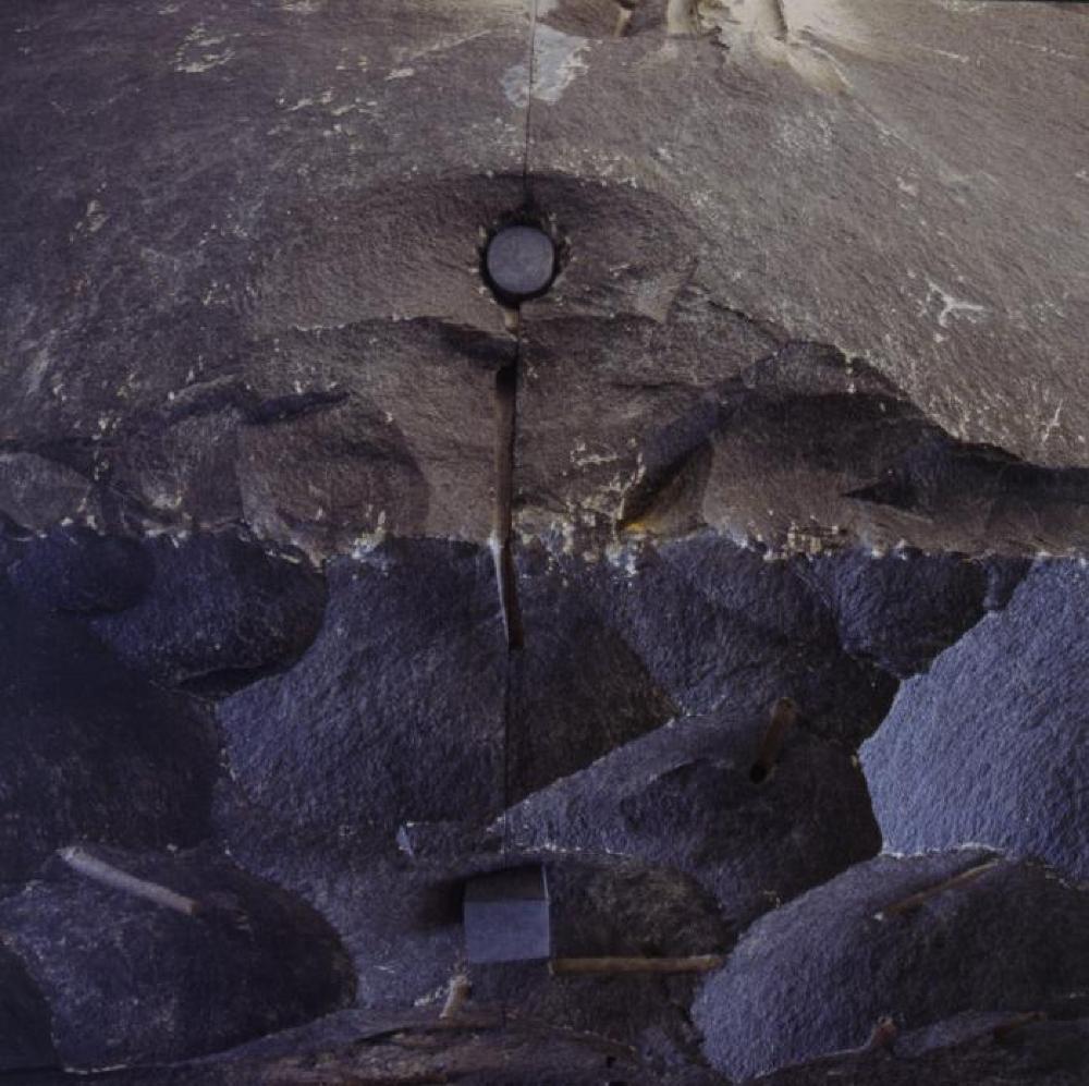 Installation view of "Isamu Noguchi:  What is Sculpture?," 1986 Venice Biennale, June 29, 1986 - September 28, 1986.