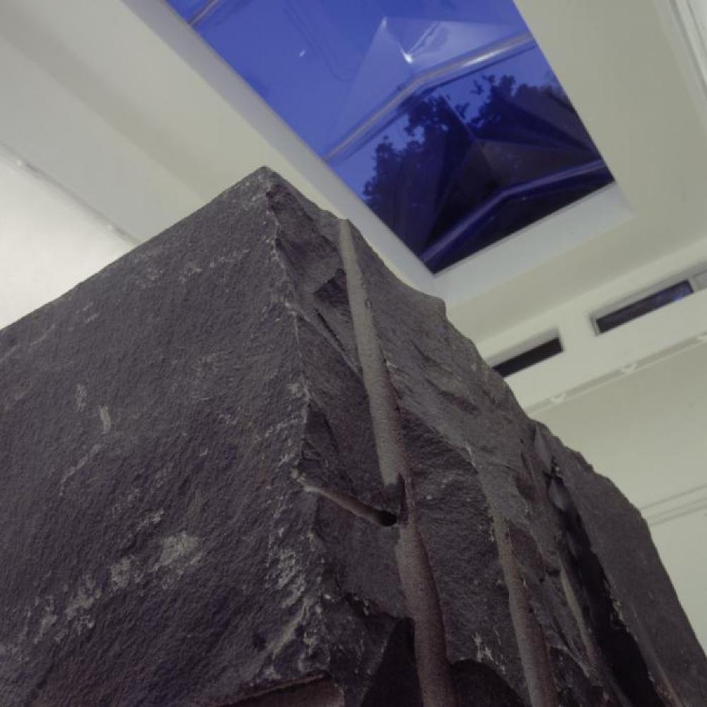 Installation view of "Isamu Noguchi:  What is Sculpture?," 1986 Venice Biennale, June 29, 1986 - September 28, 1986.