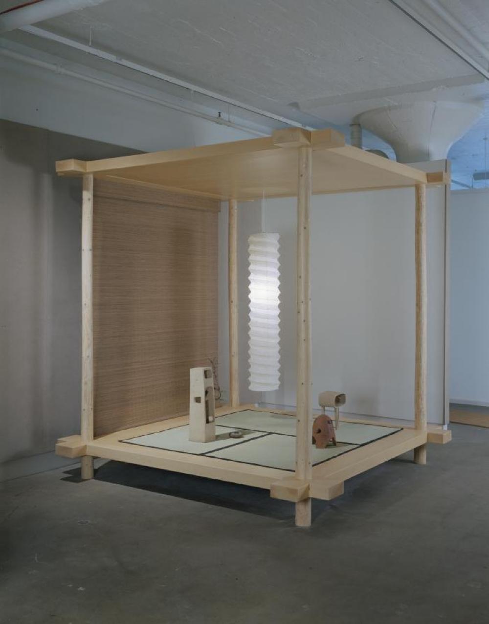 Installation view of "Zen No Zen: Aspects of Noguchi's Sculptural Vision," The Noguchi Museum, February 19, 2002 - June 3, 2002.