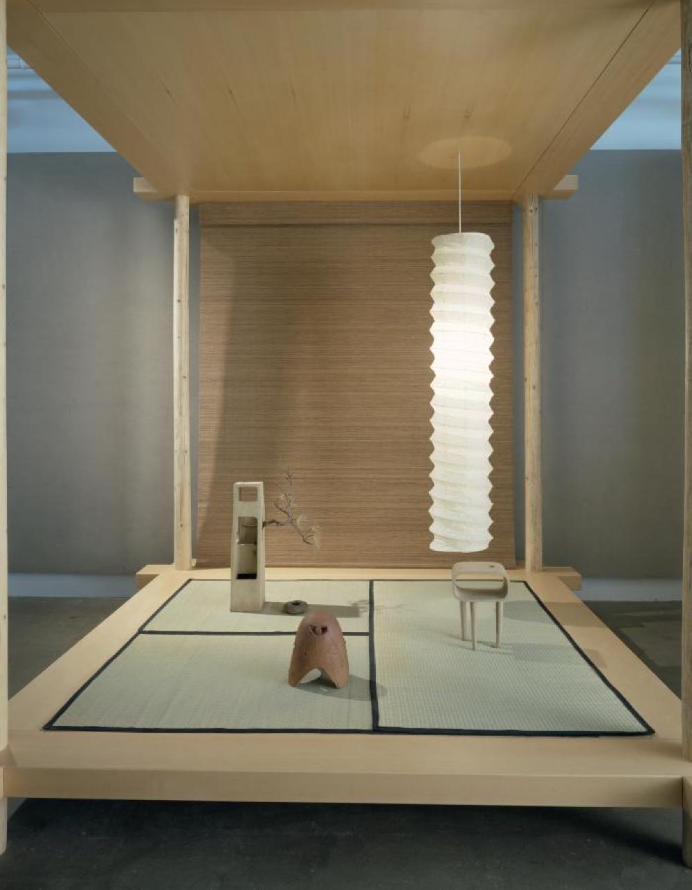 Installation view of "Zen No Zen: Aspects of Noguchi's Sculptural Vision," The Noguchi Museum, February 19, 2002 - June 3, 2002.