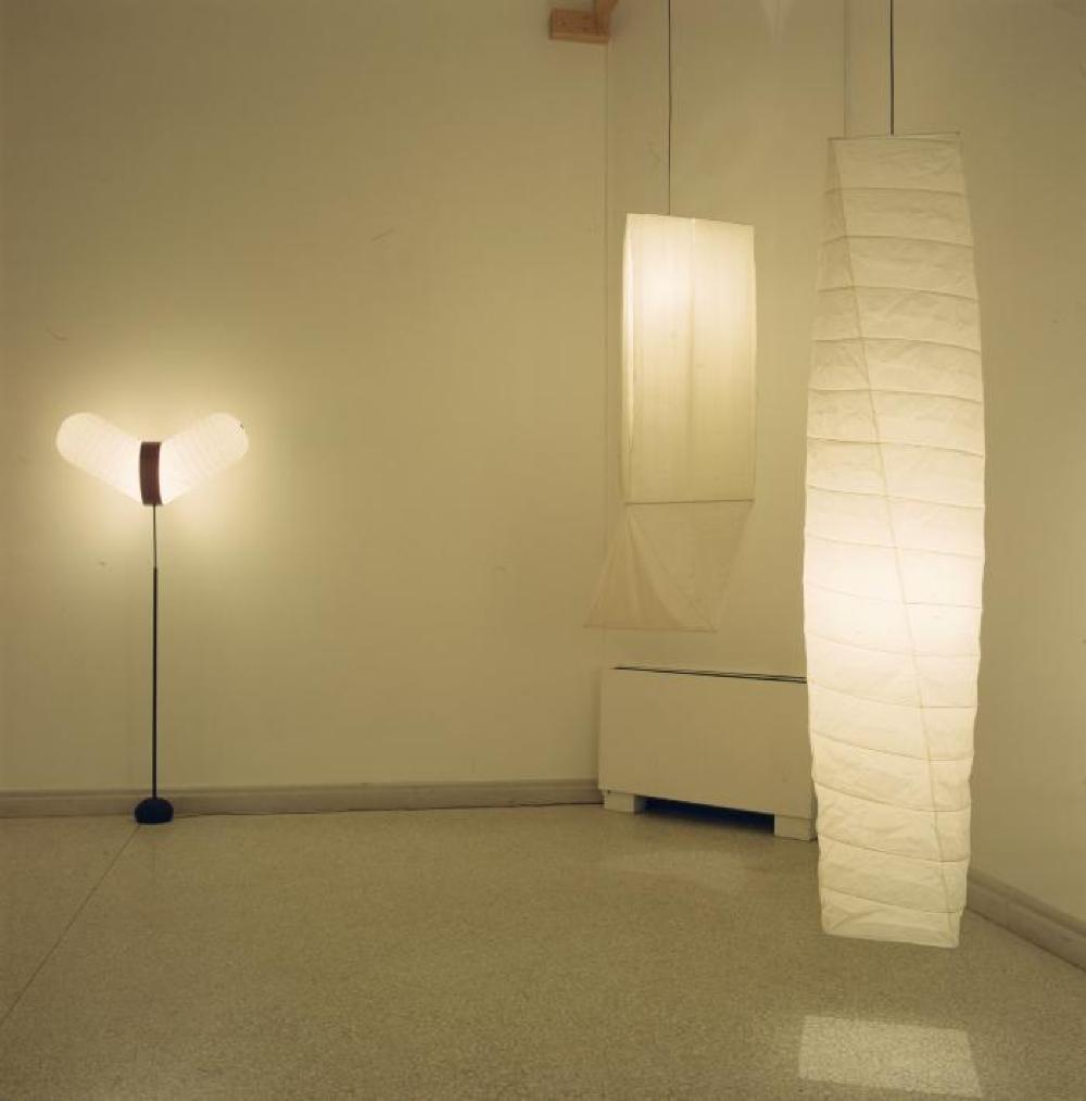 Installation view of "Isamu Noguchi:  What is Sculpture?," 1986 Venice Biennale, June 29, 1986 - September 28, 1986.