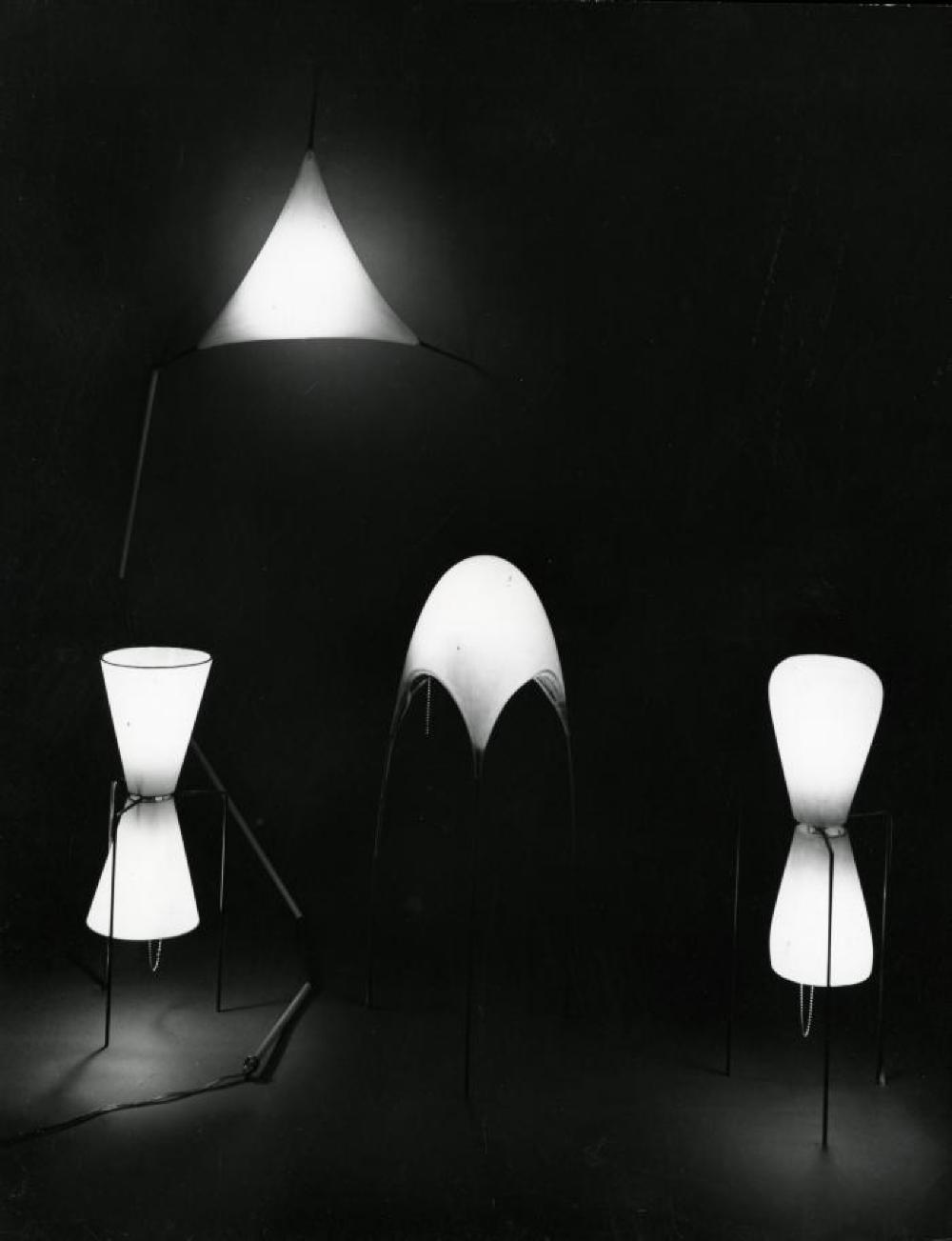 1944 Lunar Lamp Prototypes/ Early Akari