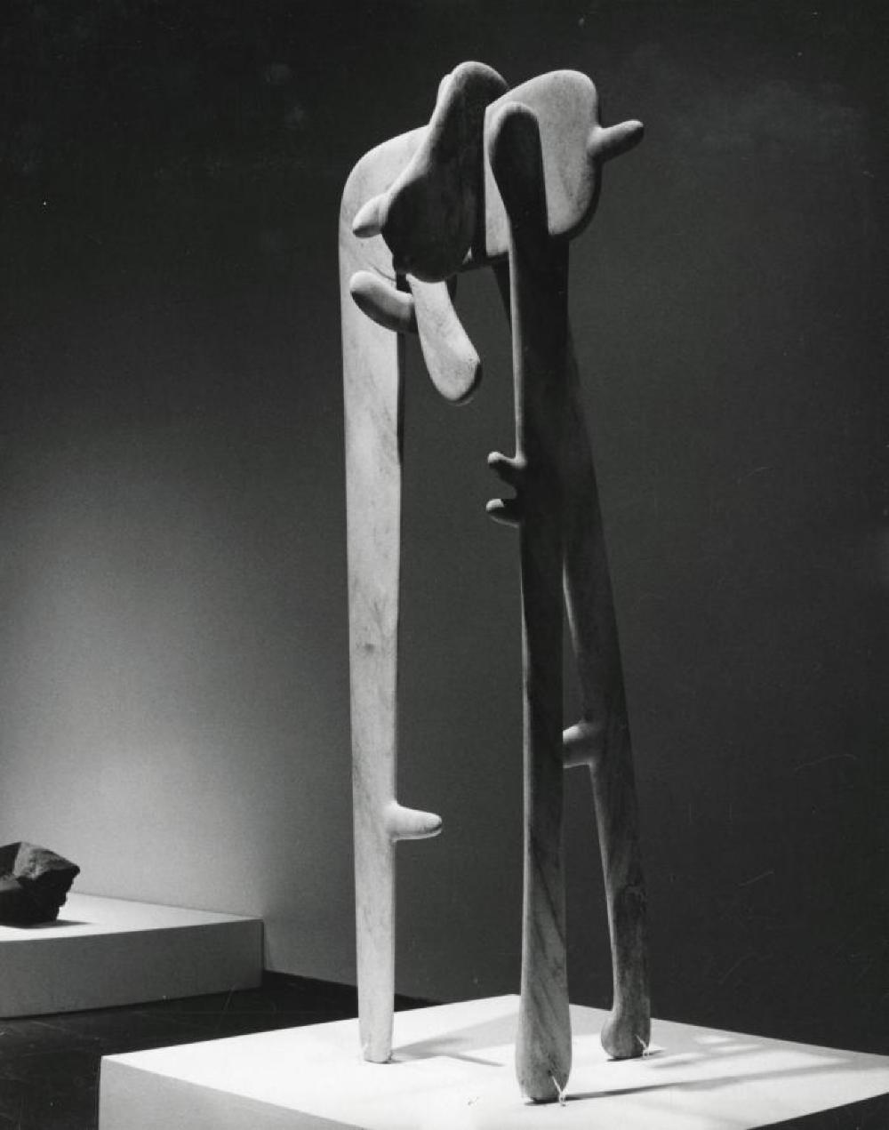 Installation view of "Isamu Noguchi," Whitney Museum of American Art, April 17, 1968 - June 16, 1968.