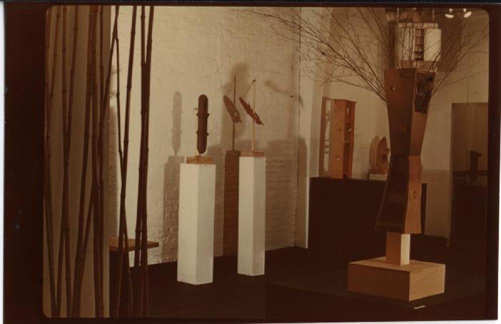 Installation view of "Isamu Noguchi: Terracottas," Stable Gallery, November 23, 1954 - January 8, 1955.