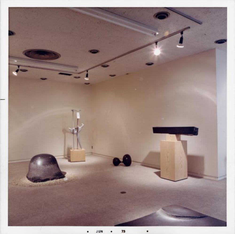 Installation view of "Isamu Noguchi," Minami Gallery, May 14, 1973 - June 9, 1973.