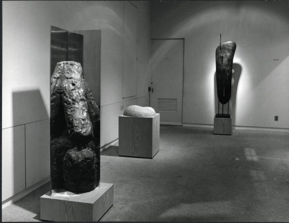Installation view of "Isamu Noguchi," Minami Gallery, May 14, 1973 - June 9, 1973.
