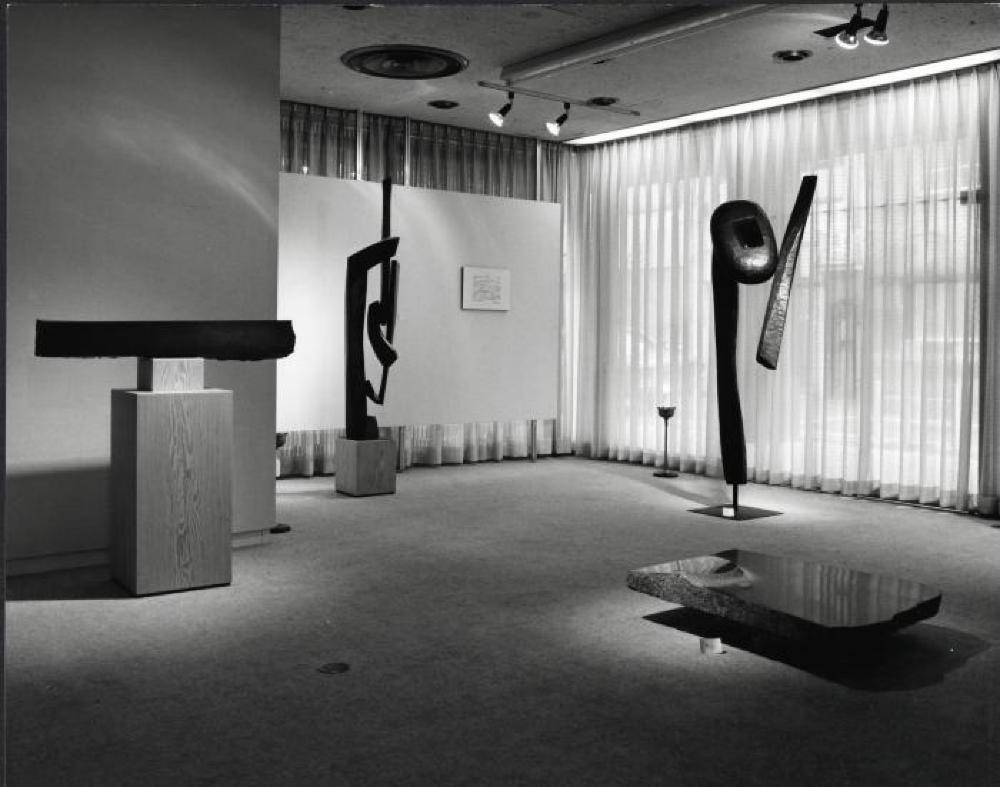 Installation view of "Isamu Noguchi," Minami Gallery, May 14, 1973 - June 9, 1973.