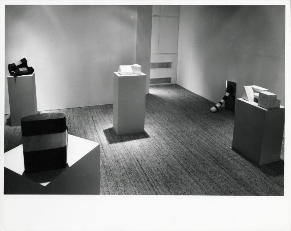 Installation view of "Isamu Noguchi," Gimpel Fils, September 14, 1972 - October 7, 1972.