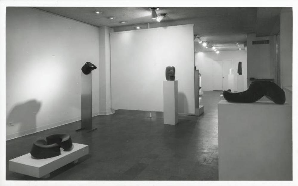 Installation view of "Isamu Noguchi," Cordier & Ekstrom Gallery, April 4, 1967 - April 29, 1967.
