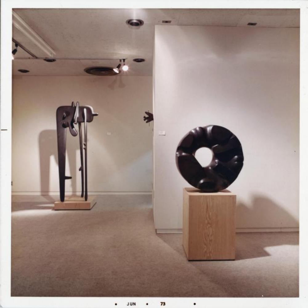 Installation view of "Isamu Noguchi," Minami Gallery, May 14, 1973 - June 9, 1973.