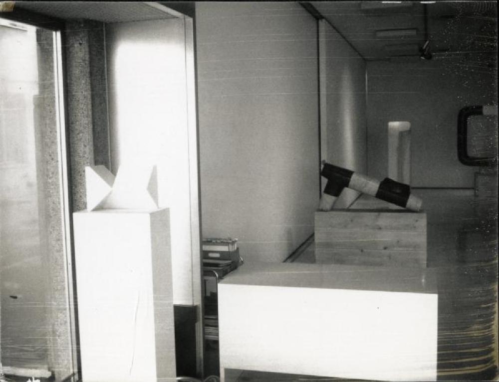 Installation view of "Isamu Noguchi," Gimpel Fils, September 14, 1972 - October 7, 1972.