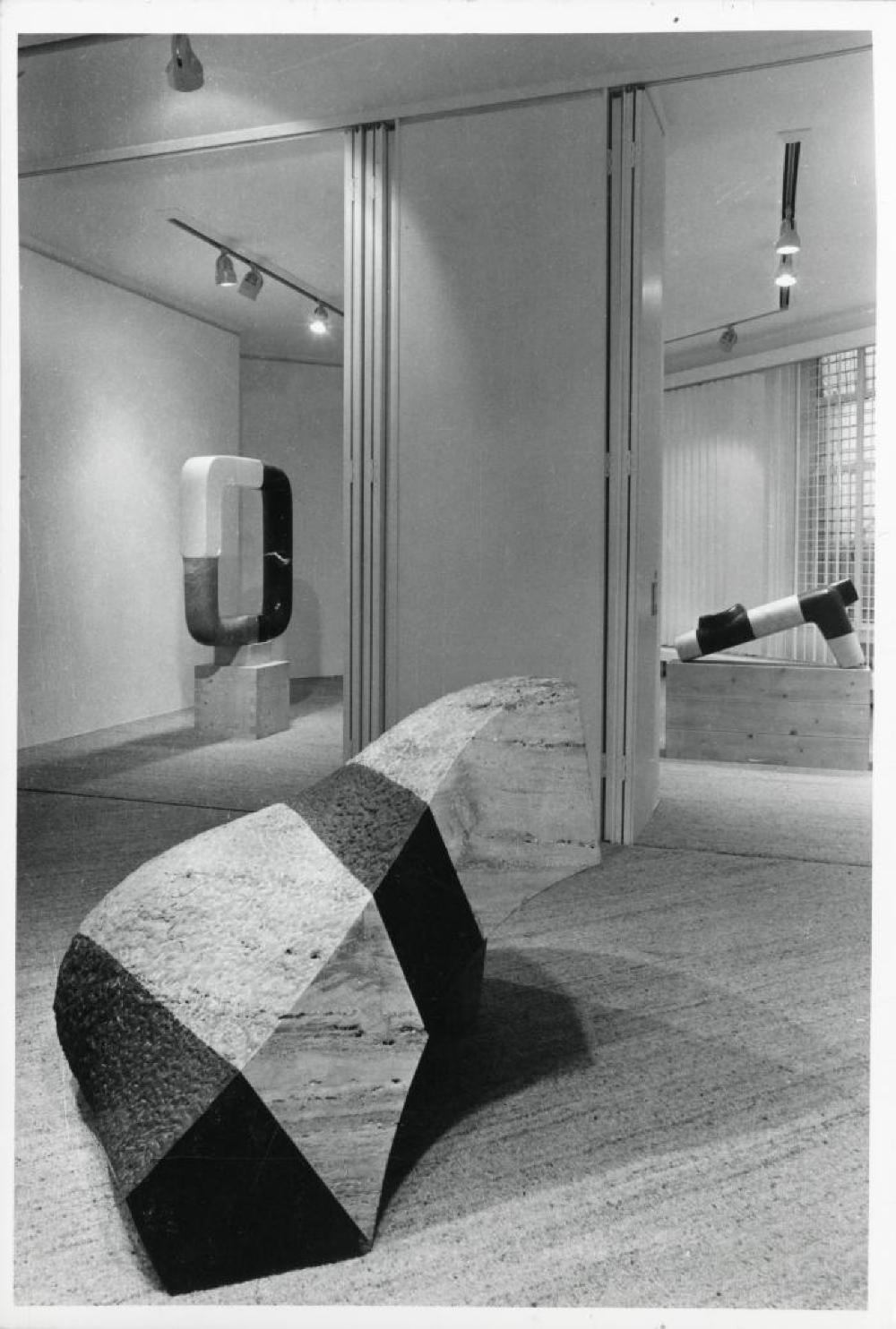 Installation view of "Isamu Noguchi," Gimpel Fils, September 14, 1972 - October 7, 1972.