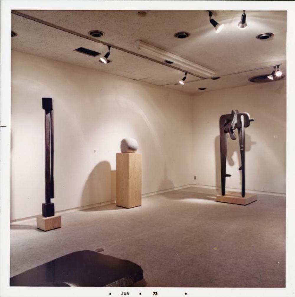 Installation view of "Isamu Noguchi," Minami Gallery, May 14, 1973 - June 9, 1973.