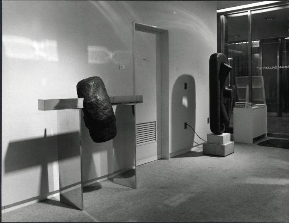 Installation view of "Isamu Noguchi," Minami Gallery, May 14, 1973 - June 9, 1973.