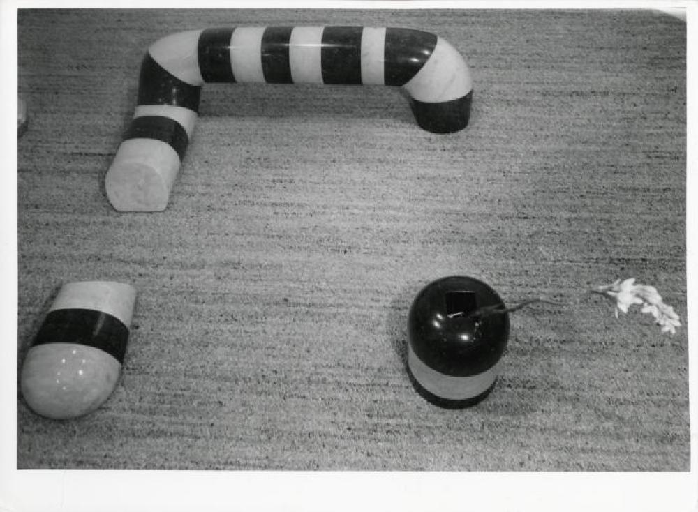 Installation view of "Isamu Noguchi," Gimpel Fils, September 14, 1972 - October 7, 1972.
