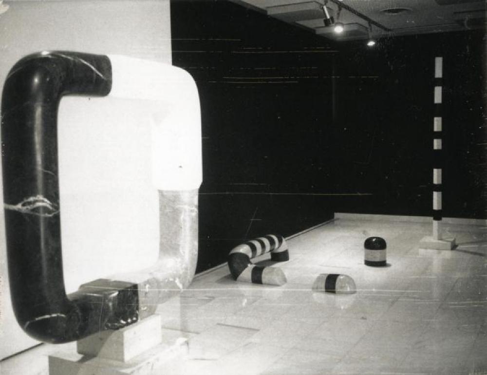 Installation view of "Isamu Noguchi," Gimpel Fils, September 14, 1972 - October 7, 1972.