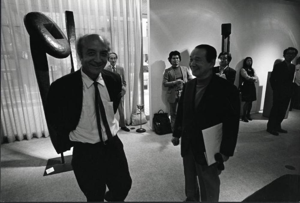 Installation view of "Isamu Noguchi," Minami Gallery, May 14, 1973 - June 9, 1973.