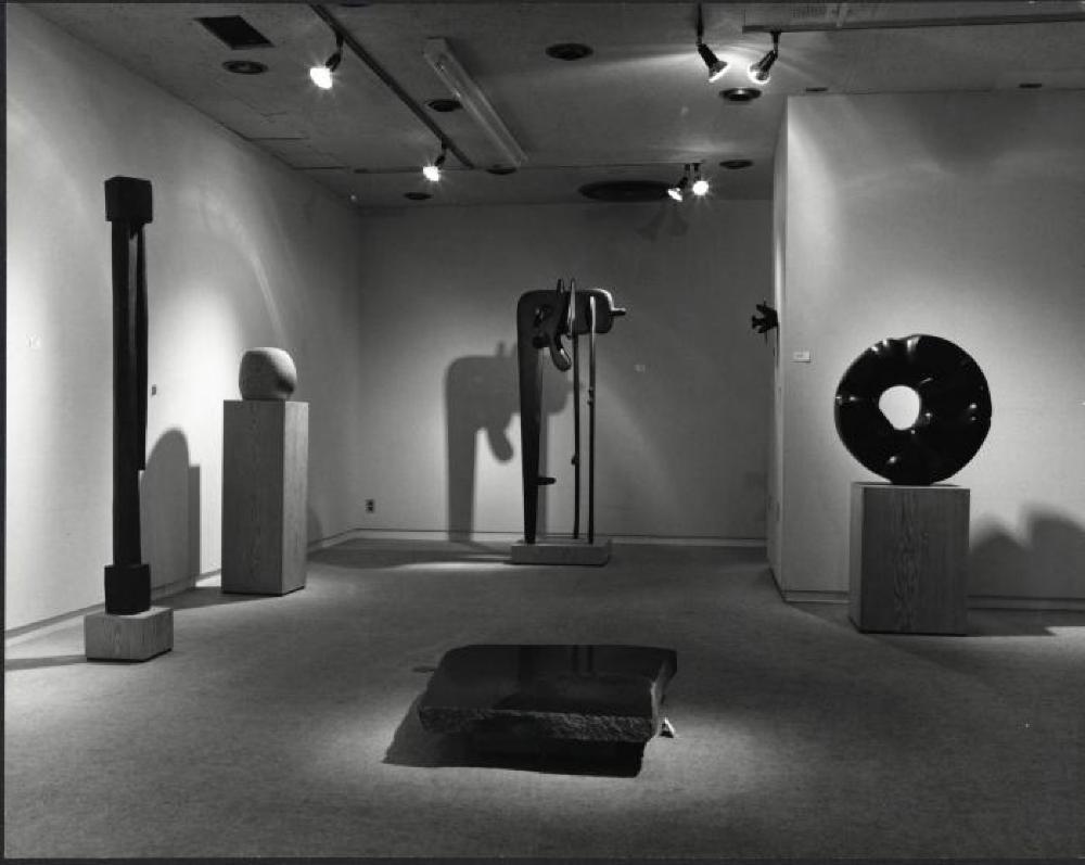 Installation view of "Isamu Noguchi," Minami Gallery, May 14, 1973 - June 9, 1973.