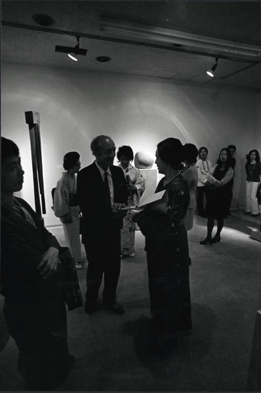 Installation view of "Isamu Noguchi," Minami Gallery, May 14, 1973 - June 9, 1973.