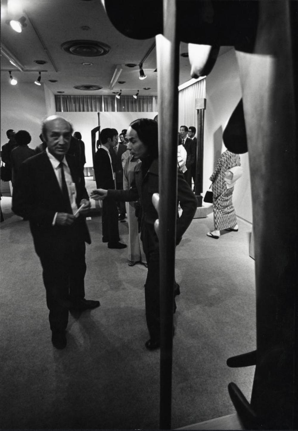 Installation view of "Isamu Noguchi," Minami Gallery, May 14, 1973 - June 9, 1973.