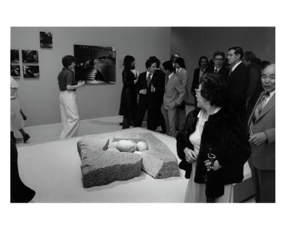 Installation view of "Noguchi's Imaginary Landscapes," Walker Art Center, April 23, 1978 - June 18, 1978.