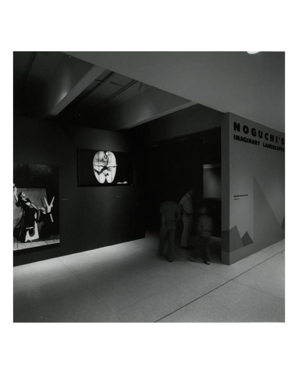 Installation view of "Noguchi's Imaginary Landscapes," Walker Art Center, April 23, 1978 - June 18, 1978.