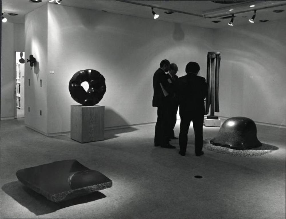 Installation view of "Isamu Noguchi," Minami Gallery, May 14, 1973 - June 9, 1973.