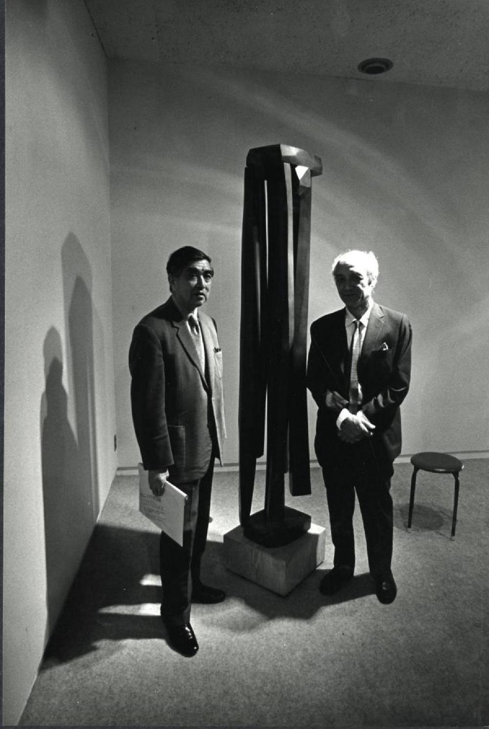 Installation view of "Isamu Noguchi," Minami Gallery, May 14, 1973 - June 9, 1973.